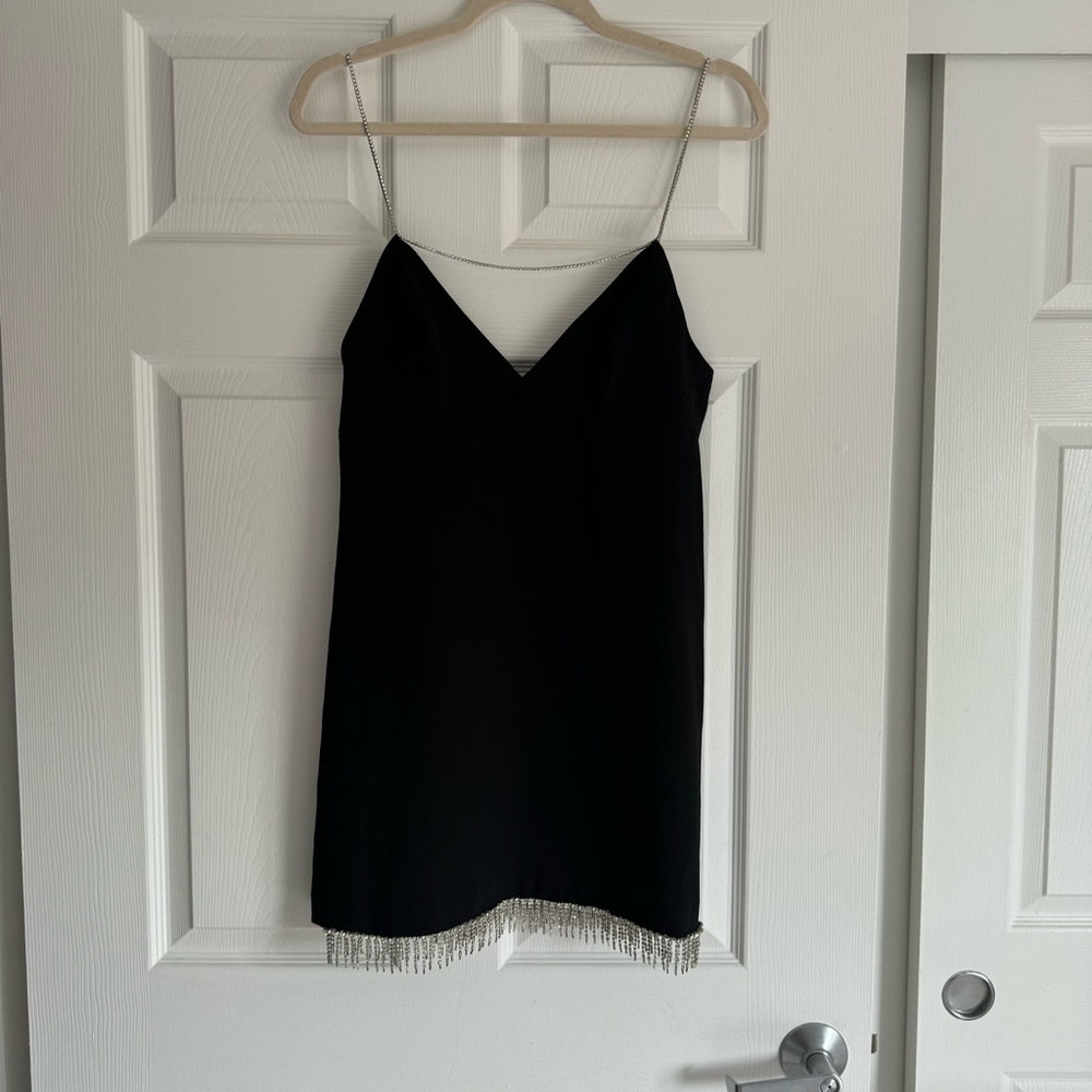 Zara black dress size small